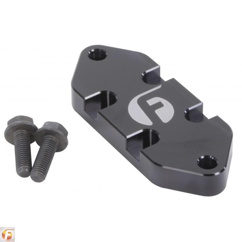 FPE-DMAX-CBOP Duramx Billet Coolant Block Off Plate for 2001-2017 Chevrolet V8