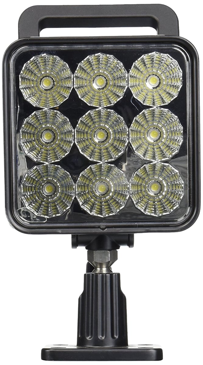 ECCEW2450 Series Swivel Permanent Mount 4.3 in. 27W Square Spot Beam LED Light