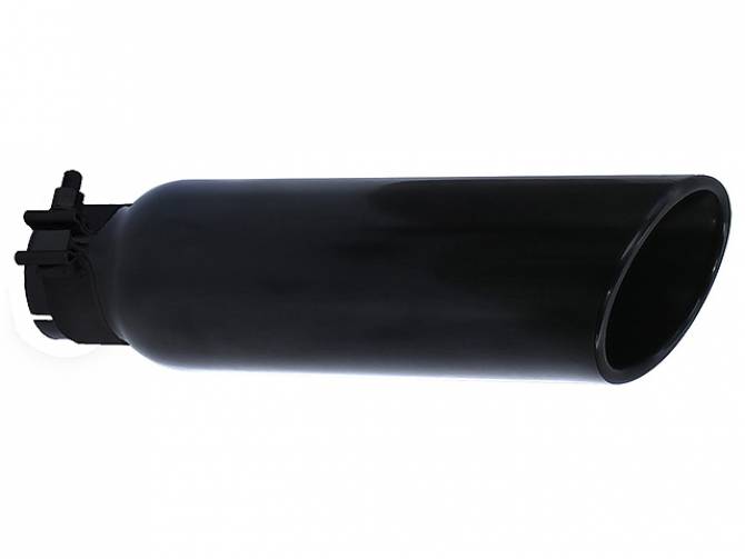 UNIVERSAL FOR 2 3/4INDIAMETER EXHAUST TUBES EXHAUST TIPS BLACK
