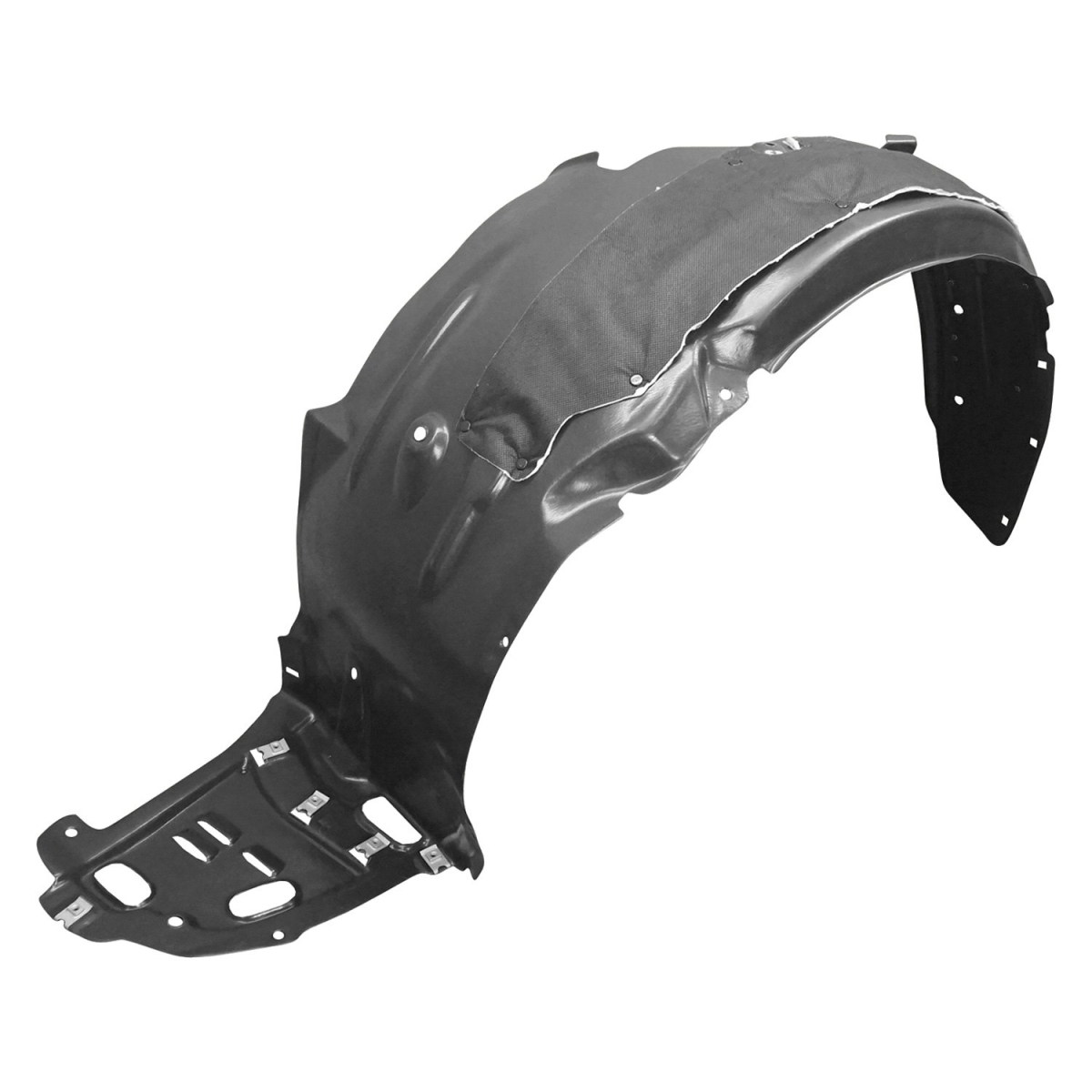 Left Front Fender Inner Panel - Black - OEM Quality Replacement