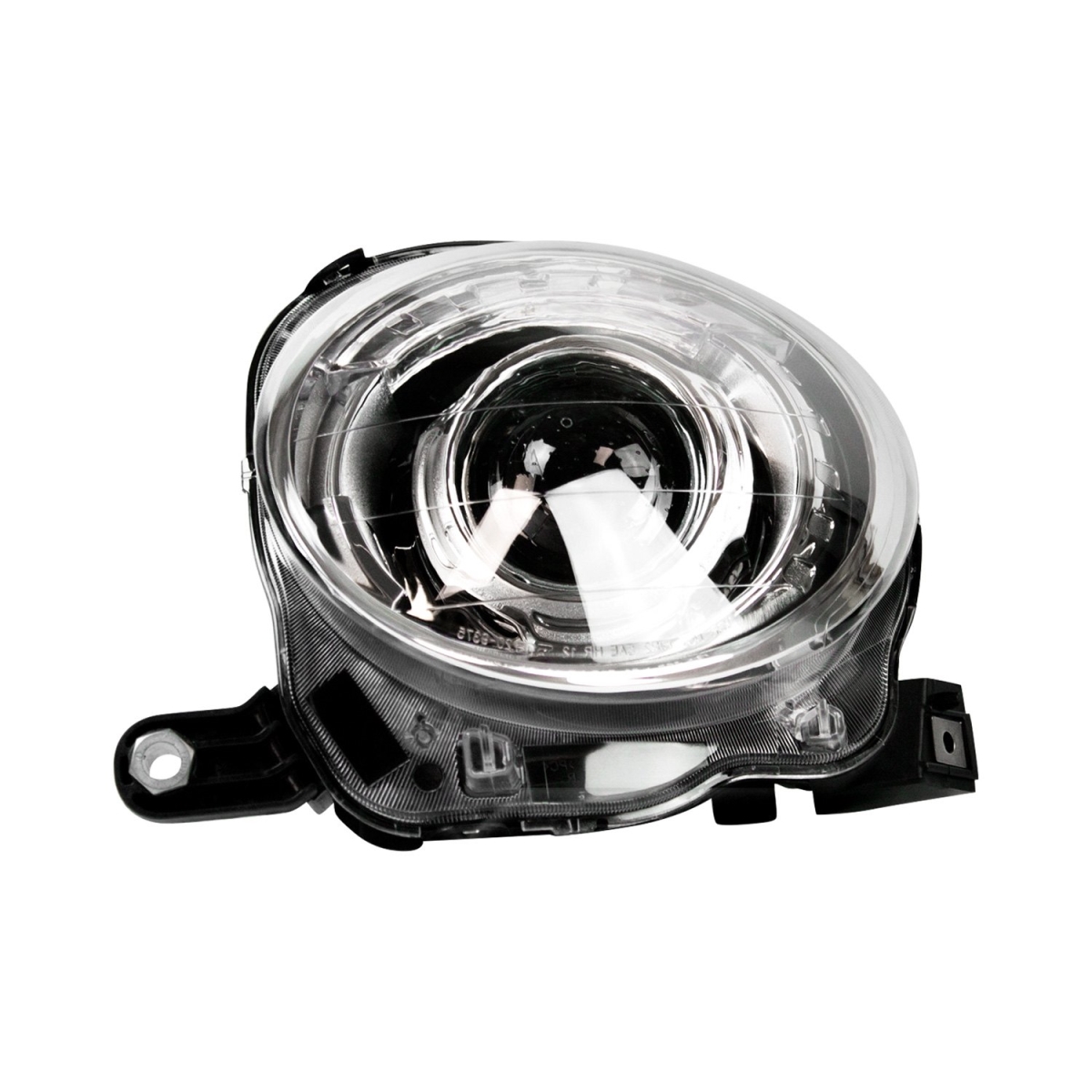 Left Hand Driver Side Replacement Headlight for 2012-2019 500