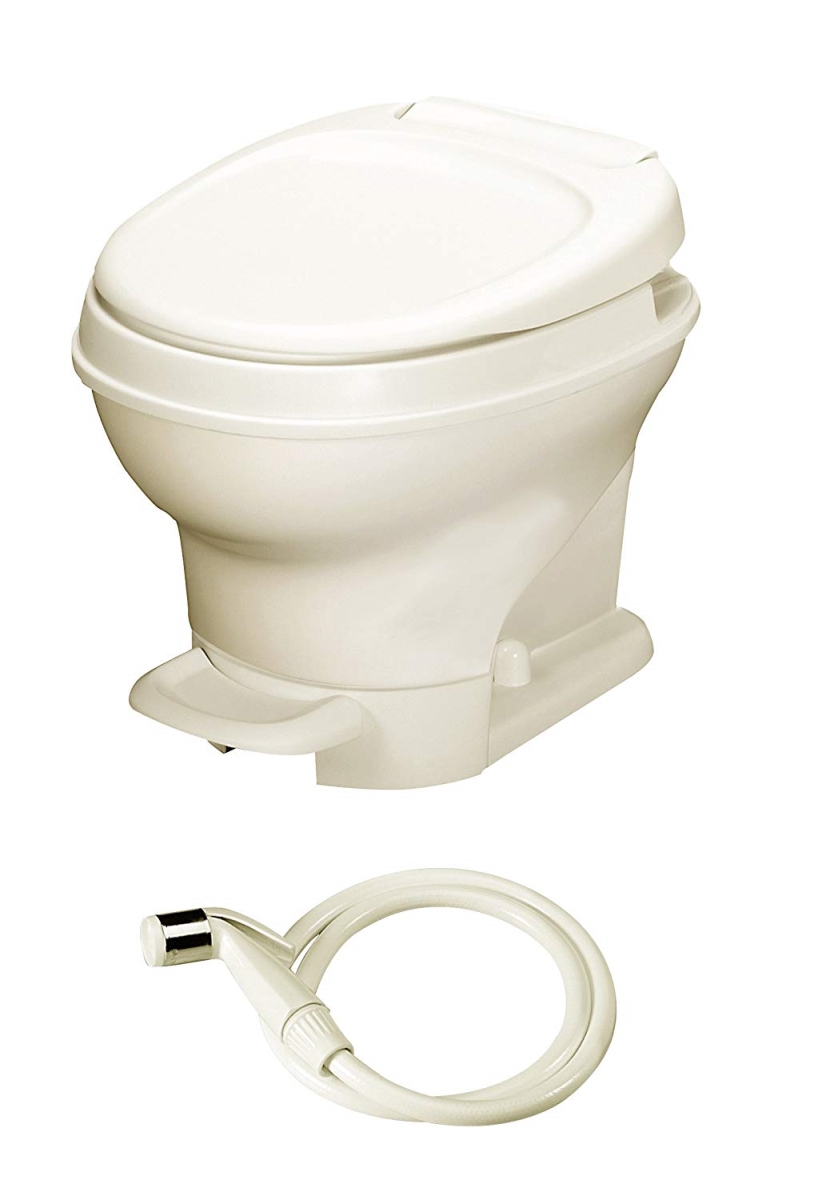 Thetford THE31662 Aqua Magic V Parchment Low Foot Flush with Water Saver -  Thetford Corporation
