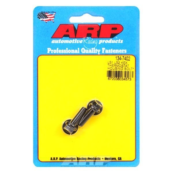 LS1 LS2 Hex Thermostat Housing Bolt Kit, Black