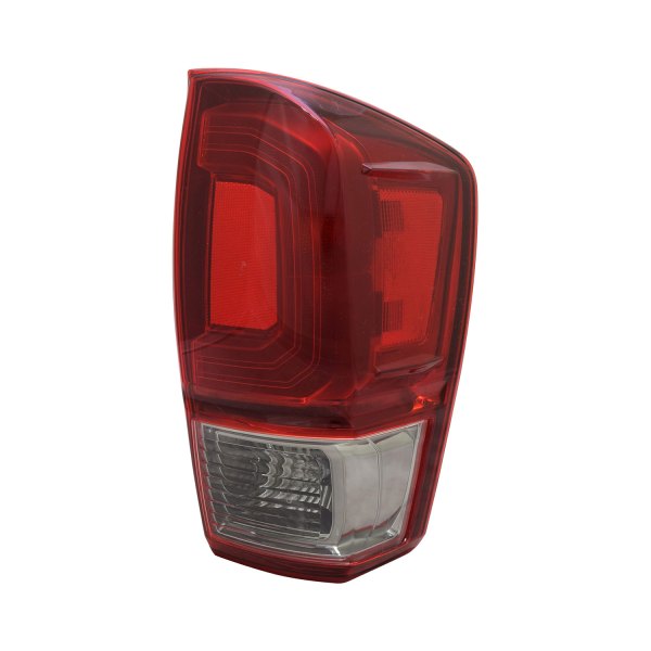 Passenger Side Tail Light - Chrome/Red/Clear - 1 Piece - OE Quality Replacement