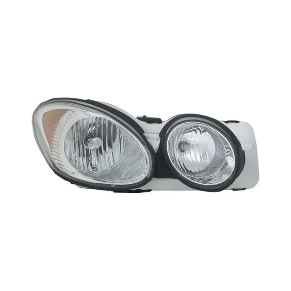 20-6711-00-9 Right Hand Head Light for 2005-2007 Buick Allure, Black