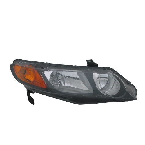 20-6734-01-9 06-08 HD Civic SDN Left Headlight Assembly Capacity