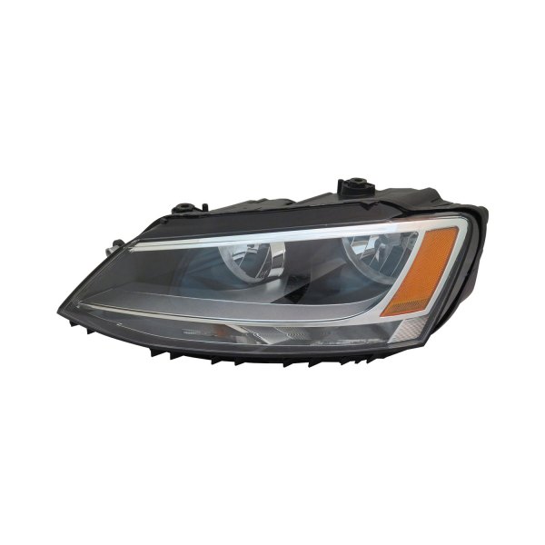 Halogen Left Hand Side Headlight for 2011-2016 Volkswagen Jetta