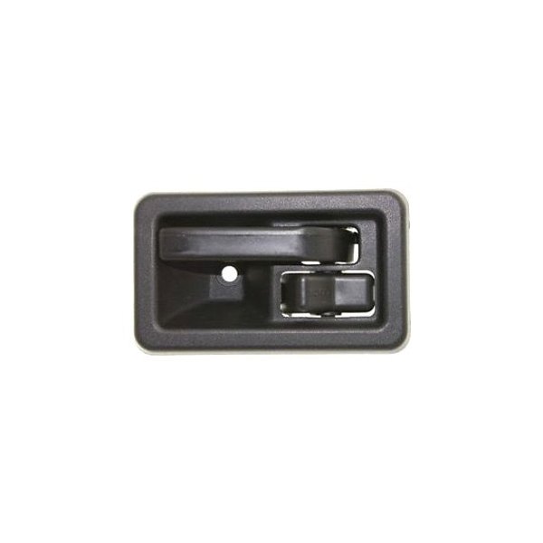 Left Hand Front Door Handle Inside for 1987-2006 Wrangler, Textured Black