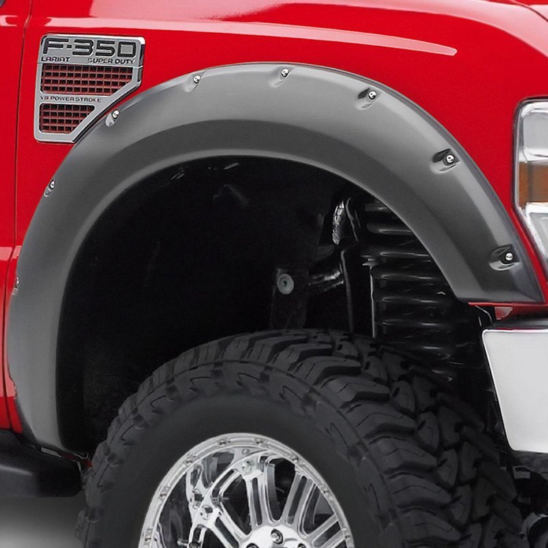 Bolt-On Style Front & Rear Fender Flares for 2017-2018 Ford F-250