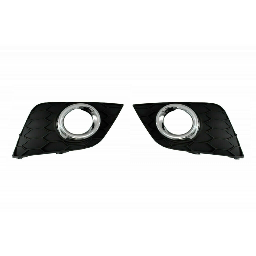 SHE1626BA-95-1 Left Front Bumper Insert Fog Lamp Bezel without Fog Lamps Nissan Sentra 2016-2018