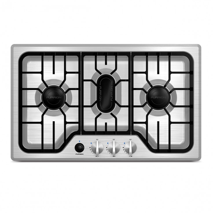Picture of Lippert Components LIP423818 Stainless Steel Gas Cooktop