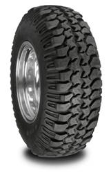 Trxus Mud Terrain Tire - Black - 33X12.50R16.5LT - Durable Off-Road Performance
