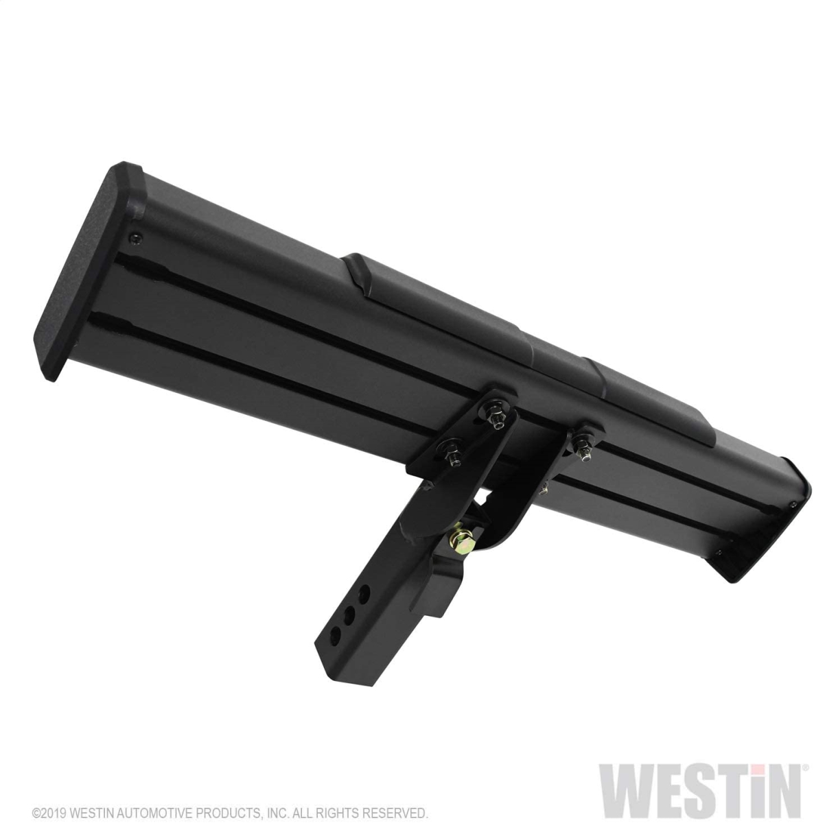 WES28-50015 27 x 2 in. R5 Hitch Step for Receiver, Black