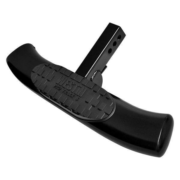 27 x 2 in. Pro Traxx 5 Hitch Step for Receiver, Black