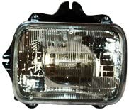 22-1014 7 x 6 in. Left Hand Replacement Rectangular Driver Side Chrome Sealed Beam Headlight for 1990-1995 Toyota 4 Runner
