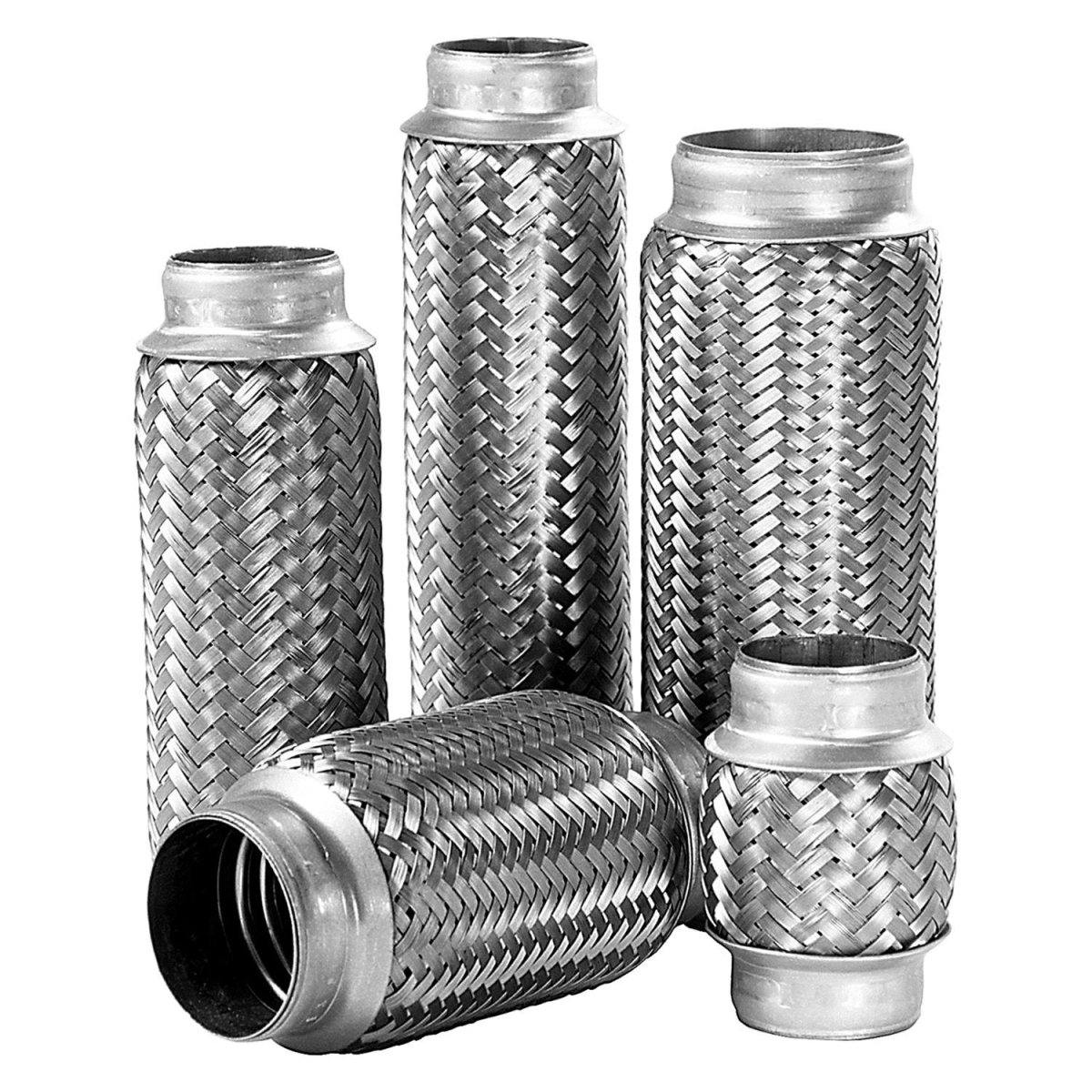 APE8810IB 4 in. Flex Coupling with Inner Braid & without Nipple Extension