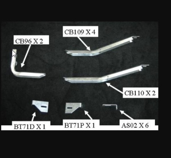 Steel Bracket Kit for 2014-2017 Promaster