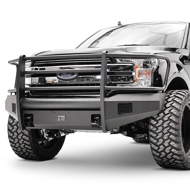 2018-C F150 Bs Elite Full Grill Guard with Tow Hooks