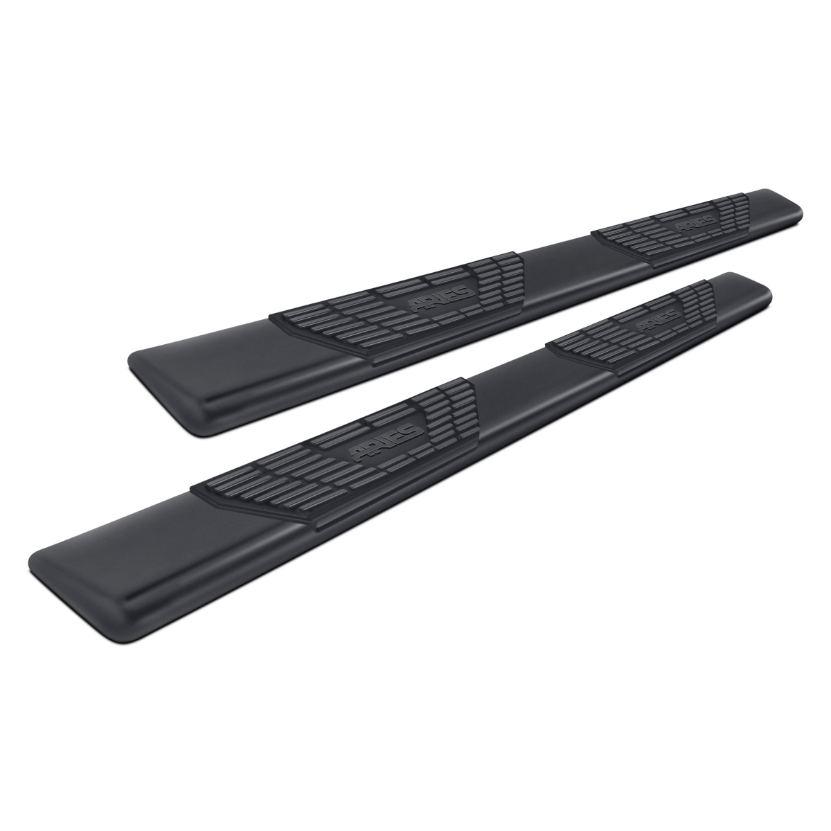ARI2558012 5.5 in. Ascent Step Running Boards for 2015-2021 Ford F-150-F-250-F-350 Super Duty, Black