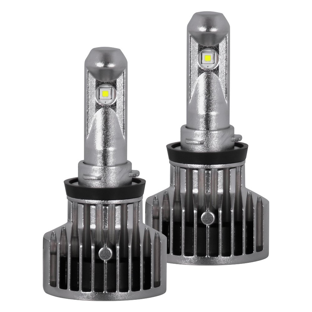 12 & 24V 23W H11 G3 LED Bulbs 6200K - Twin Pack