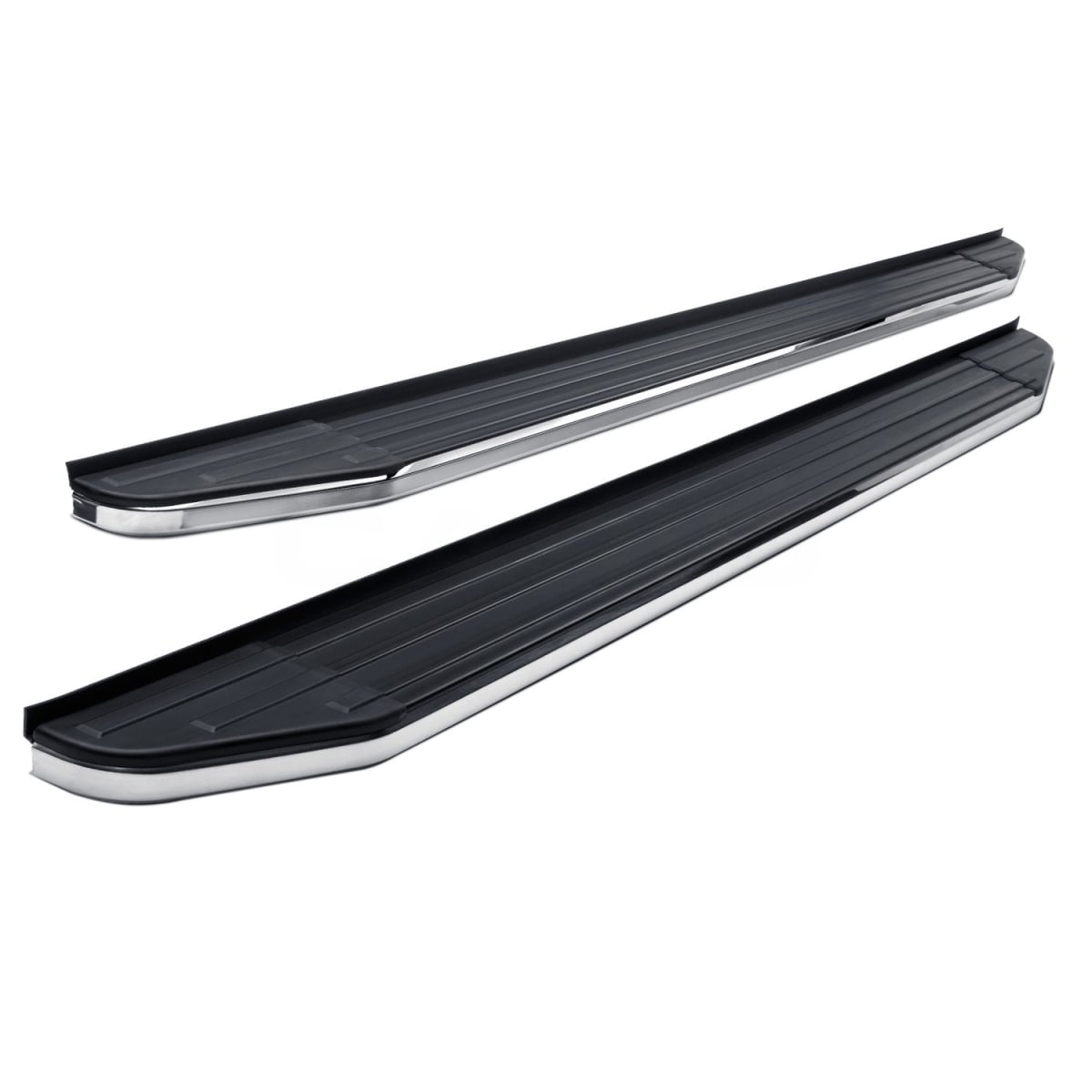 11-C SIENNA STX100 RUNNING BOARDS BLACK/STAINLESS TRIM (NOT SE MODELS)