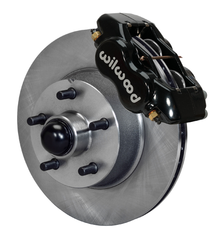 11.28 in. Classic Series Dynalite Front Brake Kit - Black