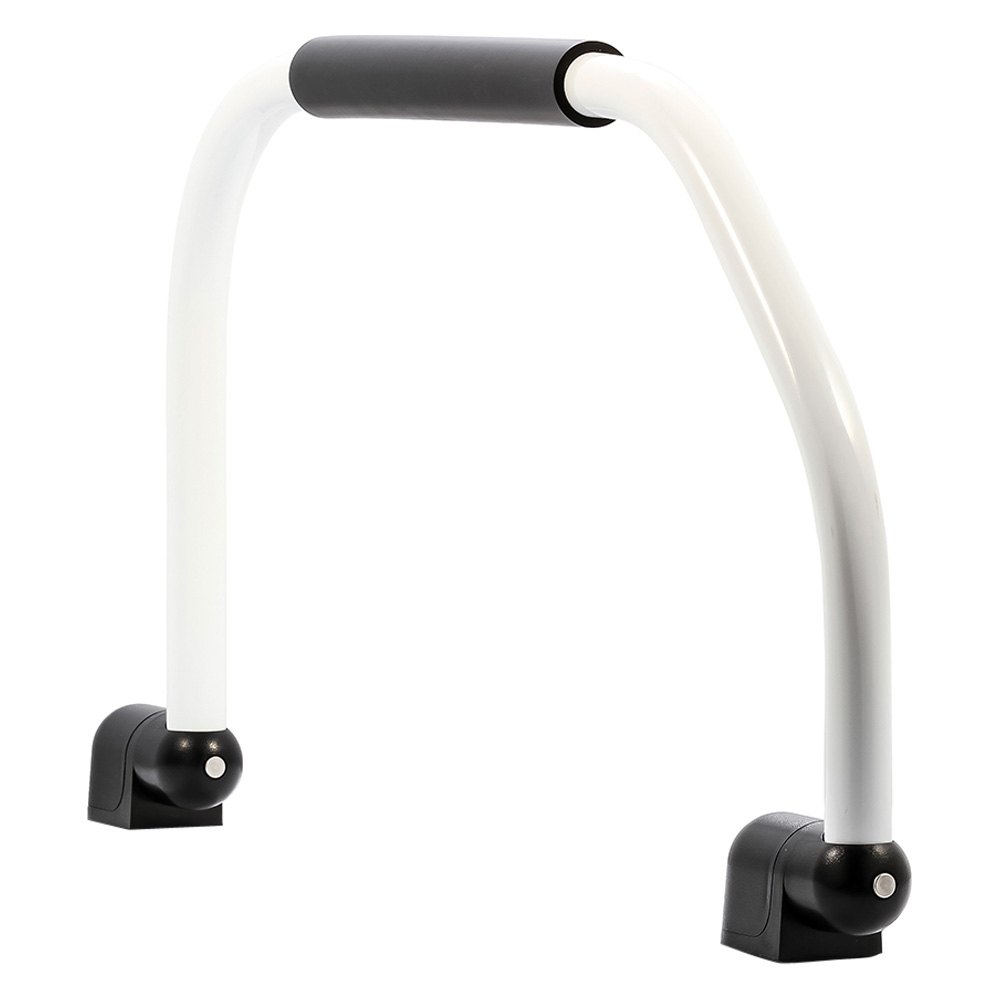 Picture of Camco CMC42176 Grab Handle, Fold-Away Bilingual - White