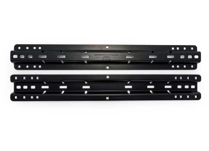 Install Kit 22K 4 by 10-Bolt Fifthwheel Brackets HD with Bedrail