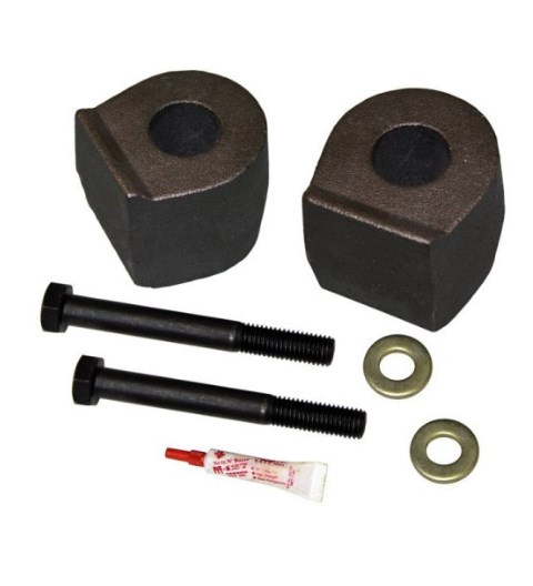 SKYF52MS 2.5 in. Front Leveling Coil Spring Seat Spacers for 2005-2014 Ford F-250 4WD