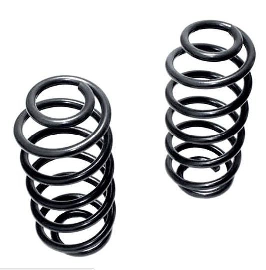 2 in. Front Lowering Coil Springs for 2014-2016 Chevy Silverado 1500 Double Cab & Crew Cab