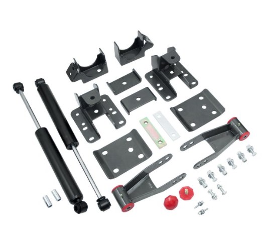 3-4 in. Rear Lowering Flip Kit for 2007-2017 Chevy Silverado 1500