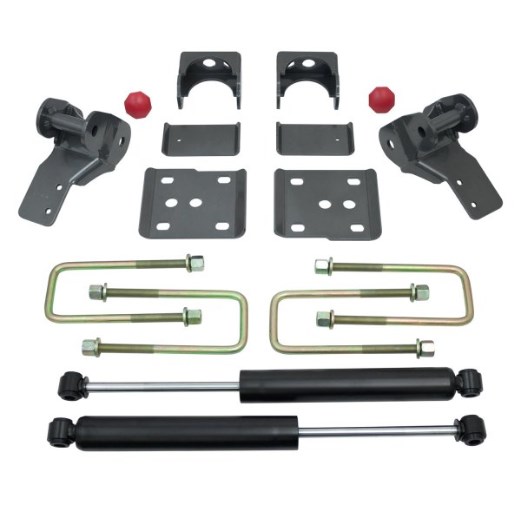 MXT203240 4 in. Front & Rear Lowering Kit for 2015-2017 Ford F-150