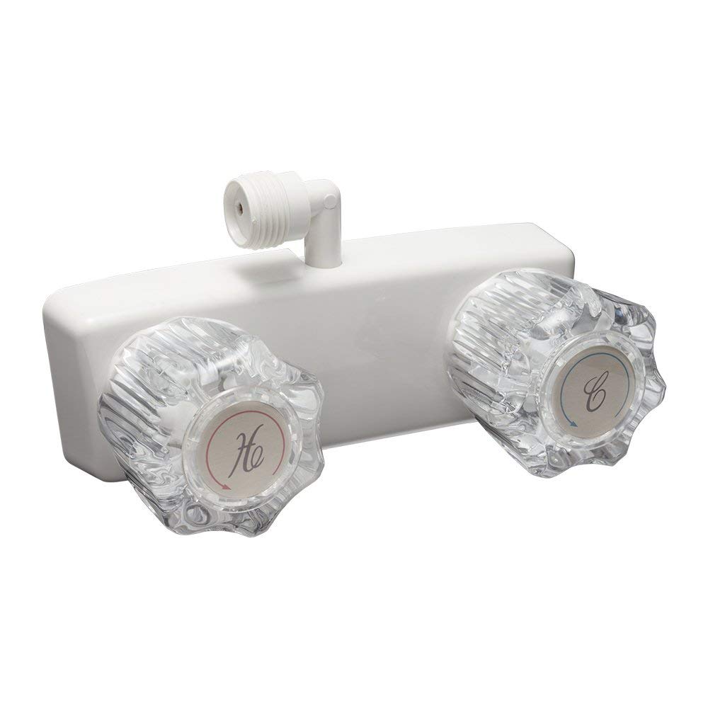 Picture of Dura Faucet DFTDF-SA100A1-WT RV Shower Faucet for Exterior Shower Box es, White
