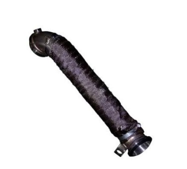 Pacific Performance Engineering PPE117000600 3 in. Stainless Steel Downpipe for 2011-2014 Chevy & GMC 6.6L Duramax