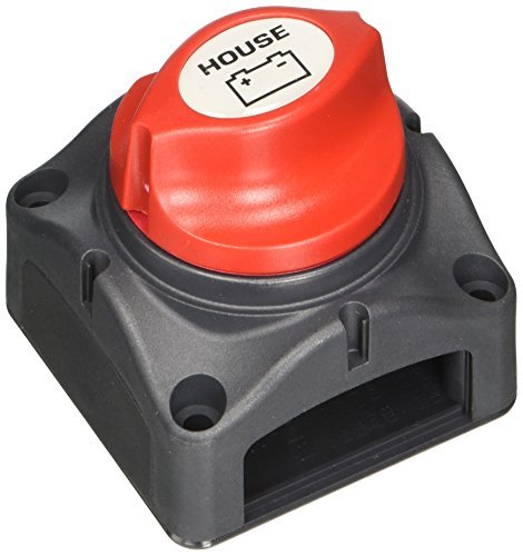 House Battery Master Switch - Red - Small Size