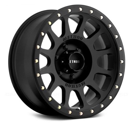18 x 9 in. NV Matte Black Wheel - Matte Black - 18 x 9 in.