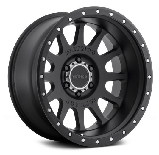 20 x 10 in. NV Matte Black Wheel - Matte Black - 20 x 10 in.