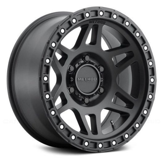 17 x 9 in. Matte Black Wheel
