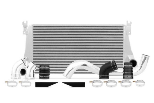 MISMMINT-DMAX-06KSL DuramaXIntercooler Kit for 2006-2010 Chevy Silverado 2500 HD 6.6L - Silver