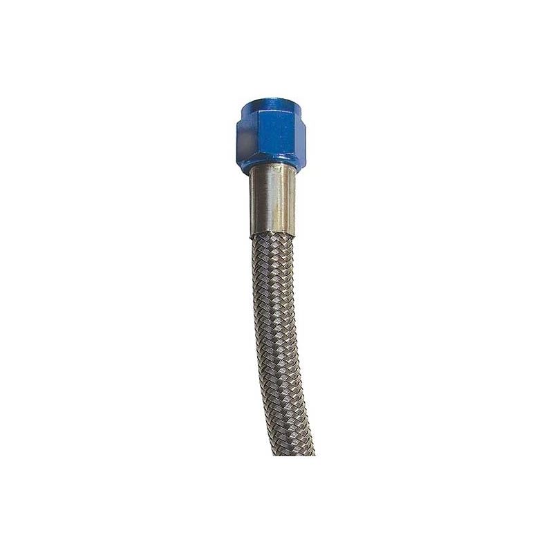 No.6 AN to 24 in. Blue Assembled Nitrous Feed Line