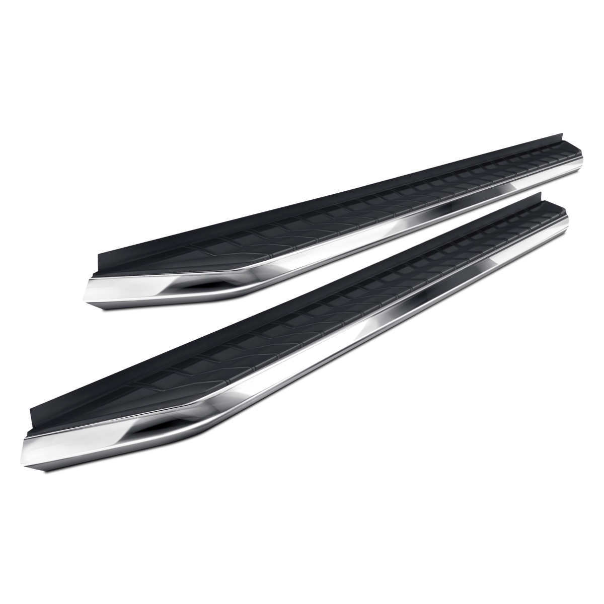 AEROTREAD, SILVER, 73IN, RUNNING BOARDS(BRKTS SOLD SEP)