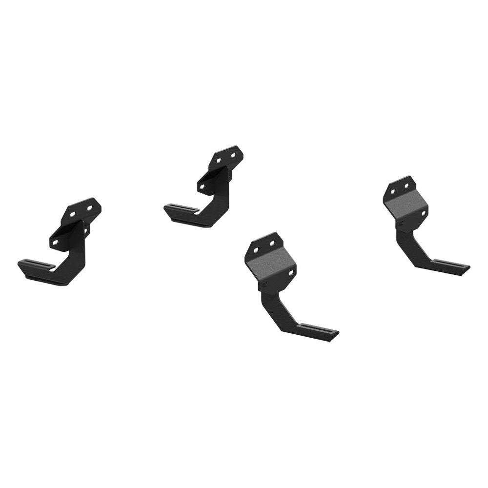 ARI2055122 Advantedge Ridge Step Mounting Brackets for 2015-2016 F150 Regular Cab, Black Powder Coat