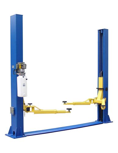 MEQTP9KFX 9000 lbs Two Post Lift Symmetric Floor Plate, Blue