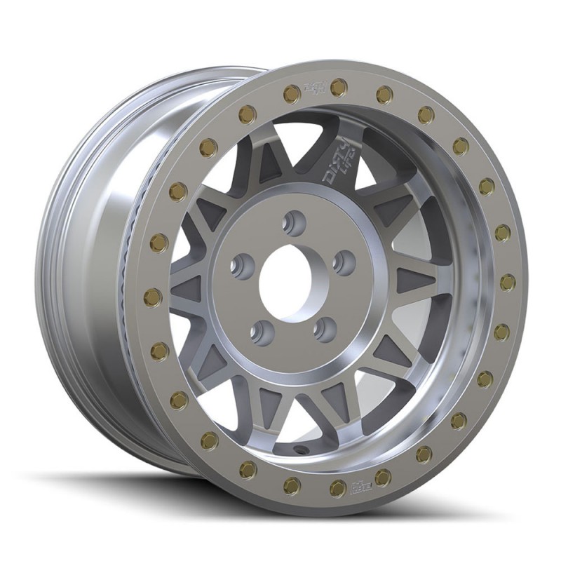 DLW9302-7965M14 Roadkill Machined Beadlock - 17 x 9 in.