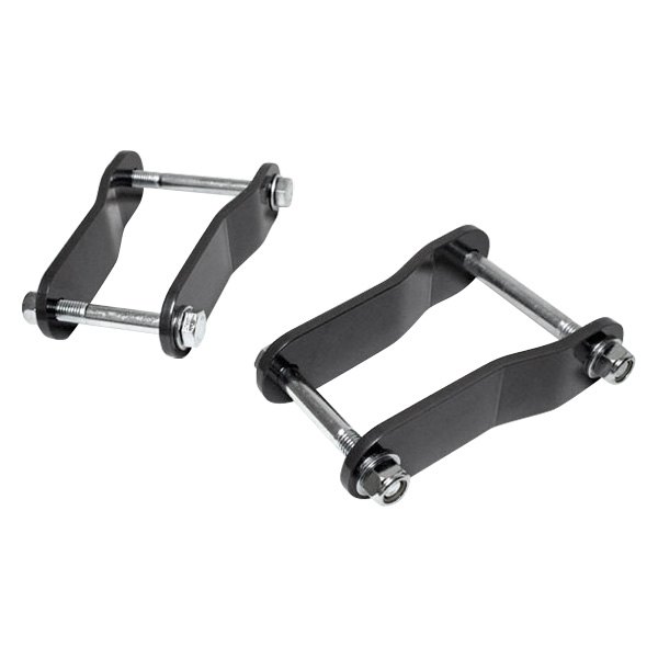 Rear Lifted Leaf Spring Shackles with 1 in. Lift Height