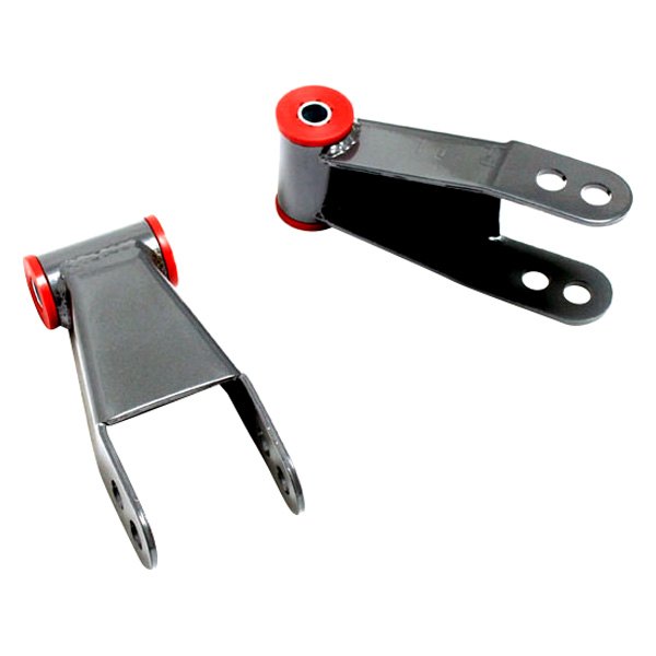 Rear Lowering Leaf Spring Shackles with 2 in. Body Drop
