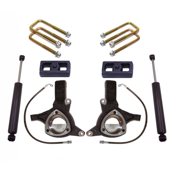 MXT901740 Rear Shocks Blocks & U-Bolts