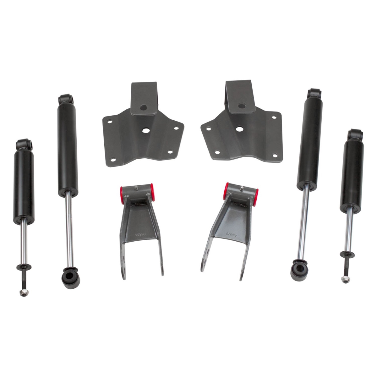 Front & Rear Maxtrac Shocks Hangers & Shackles