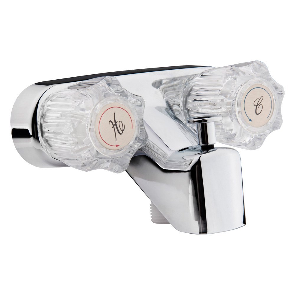 RV Tub & Shower Diverter Faucet, Chrome Polished