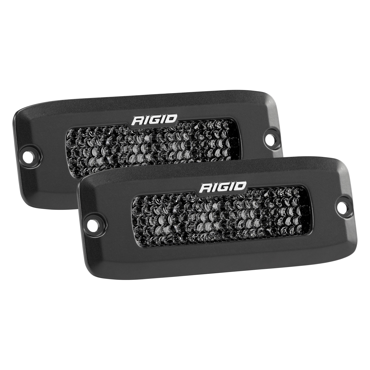 Rigid RIG925513BLK SR-Q Series Pro Spot Diffused Midnight Flush Mount